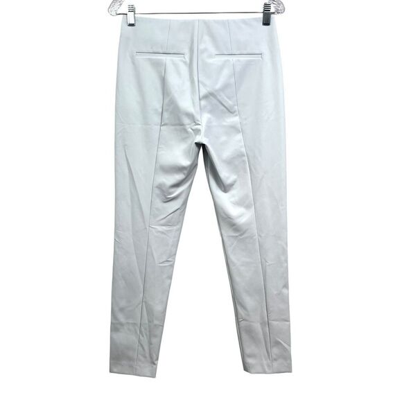 T Alexander Wang Women Pants Slim Leg Mid Rise Zip Pockets Light Blue Sz 4 - Picture 5 of 6